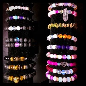 Healing stone bracelets!